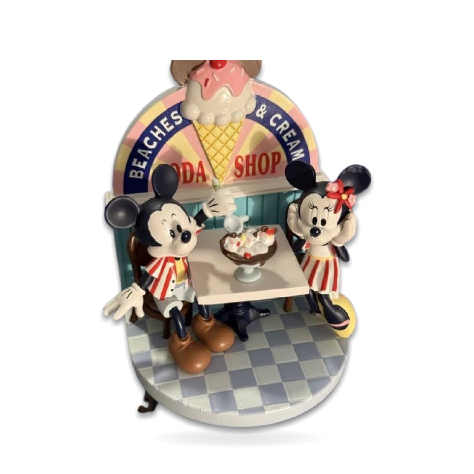 Beach Club Beaches Shop Mickey Minnie Seasonal Ornament