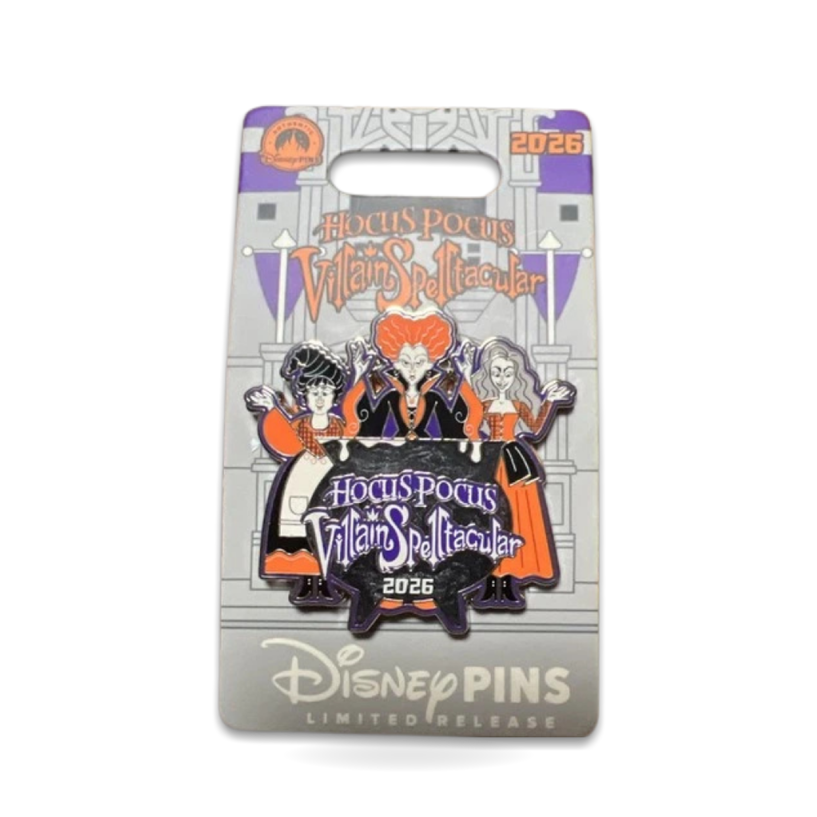 Mickey’s Not So Scary Halloween Party Hocus Pocus Trading Pin