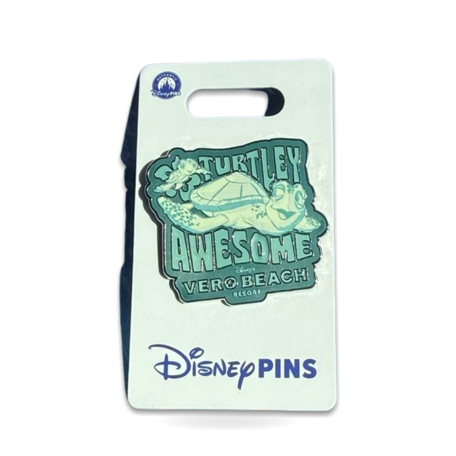 Vero Beach Squirt Crush Turtley Awesome Trading Pin
