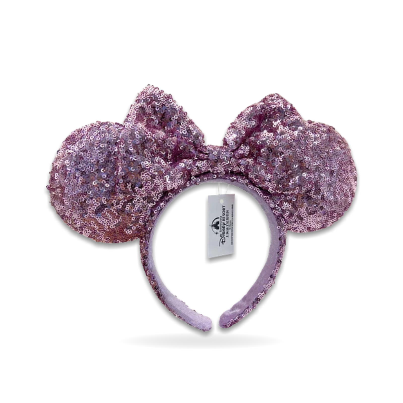Shiny Sequin Bow Pink Minnie Mouse for Gifts Ear Headwear