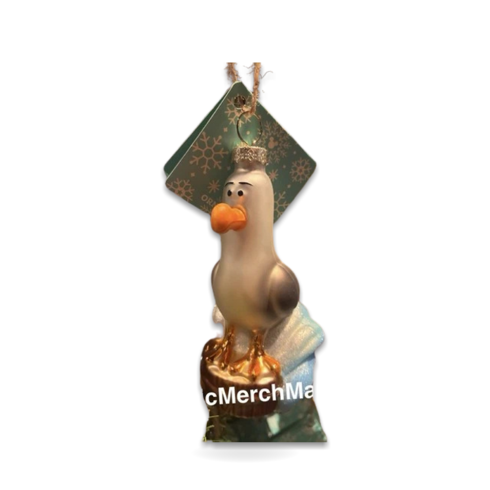 Summer Finding Nemo Seagull Blown Seasonal Ornament