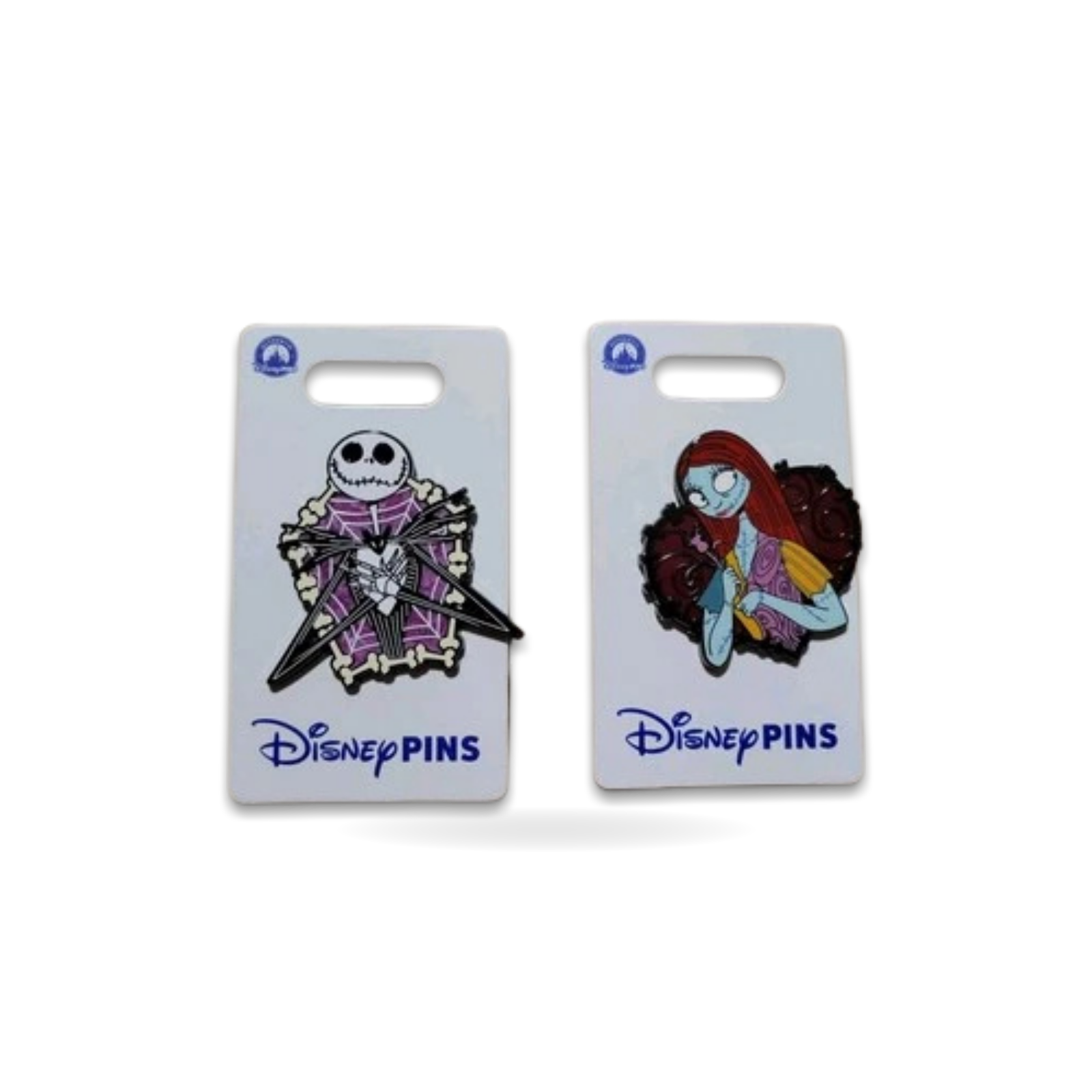 Nightmare Before Christmas Jack Skellington Sally Trading Pin