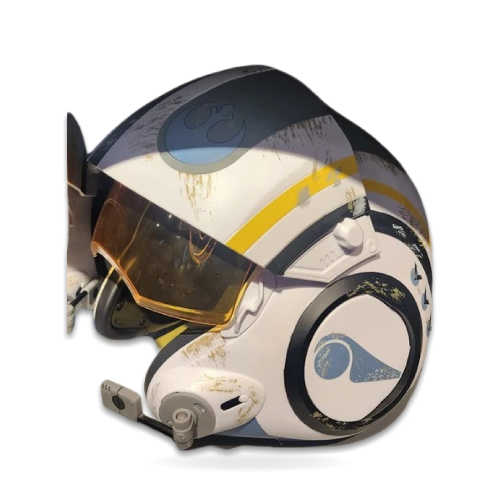 Galaxy's Edge White Poe X-Wing Pilot Helmet with Sounds Star Wars