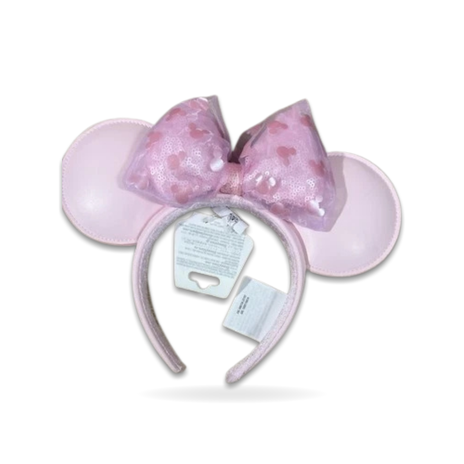 Pink Mickey Icon Head Bow Fashion Minnie Ear Headwear