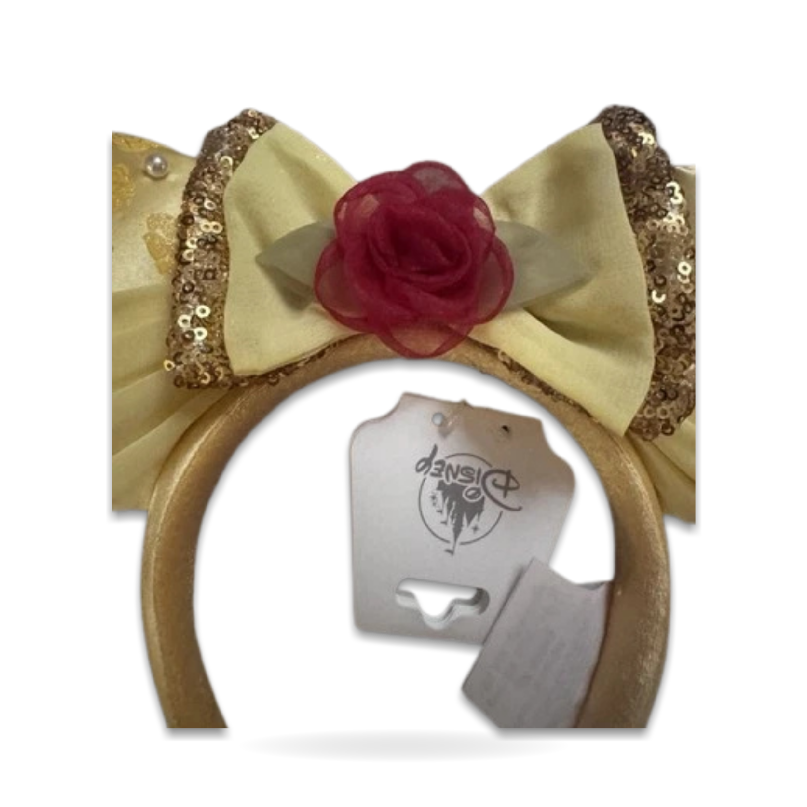 Belle Beauty And Beast Enchanted Rose Ear Headwear