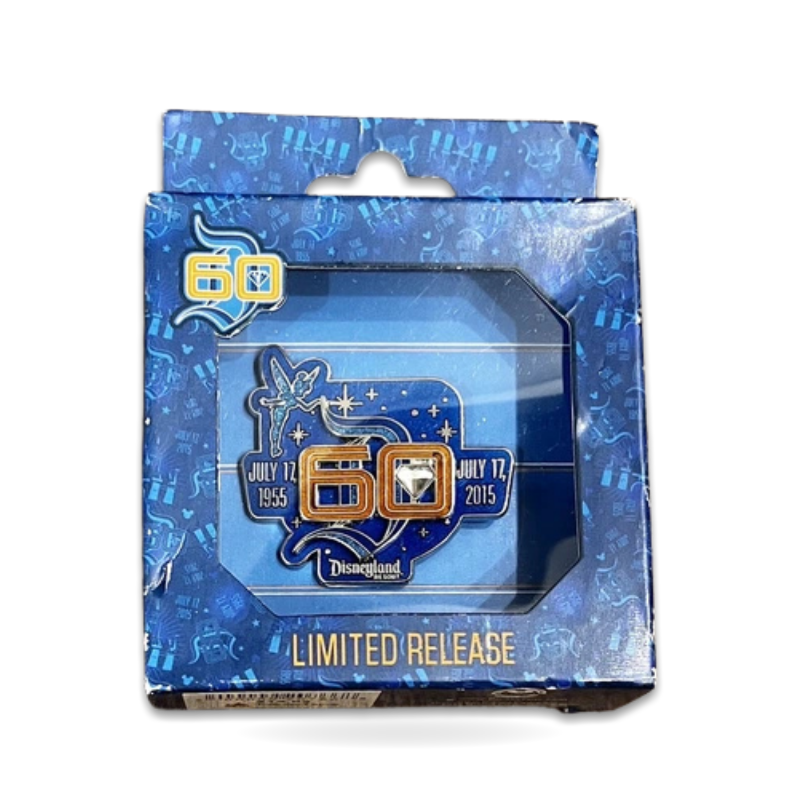 60th Anniversary Tinkerbell Limited Release Trading Pin