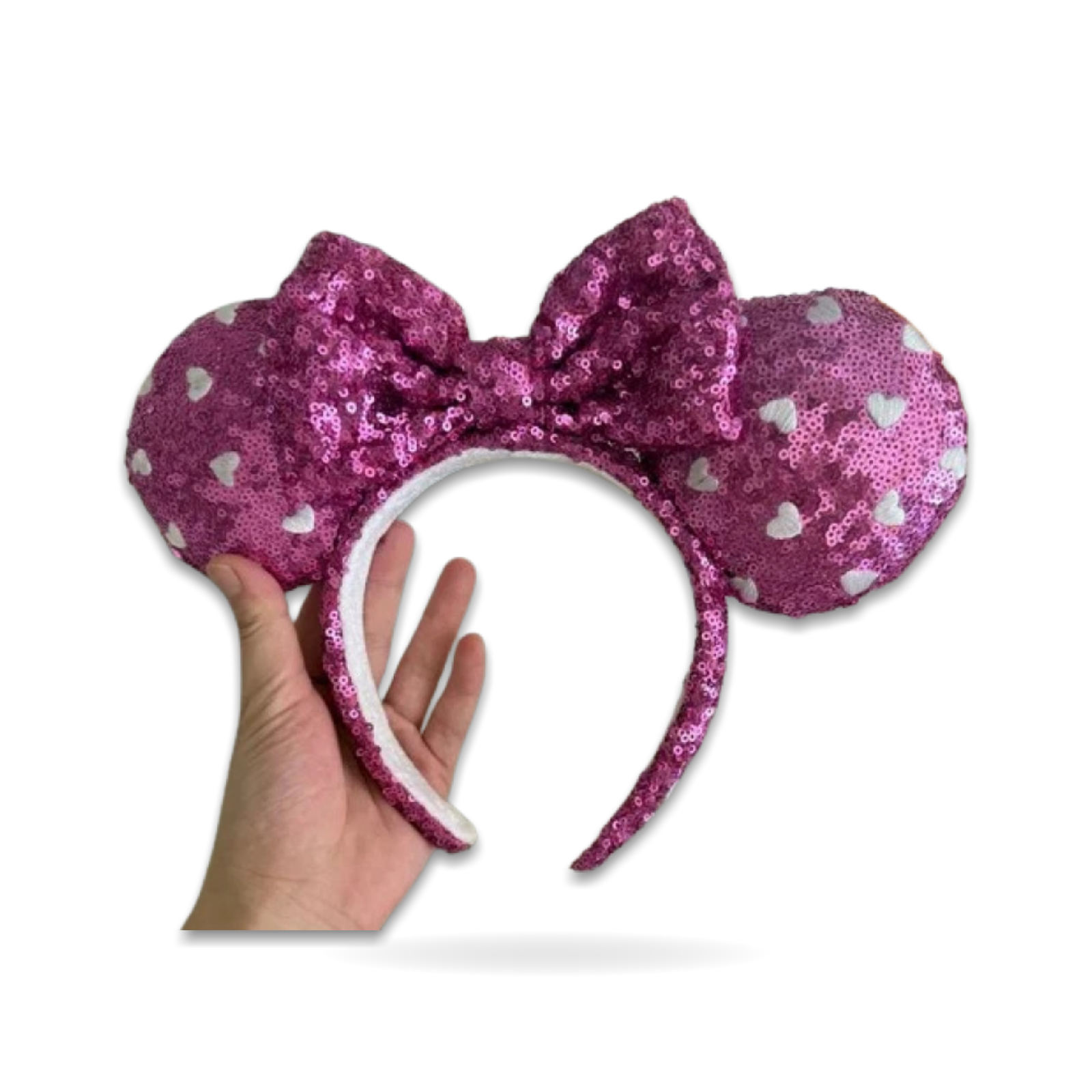 Minnie Mouse Pink Valentine Us Post Ear Headwear
