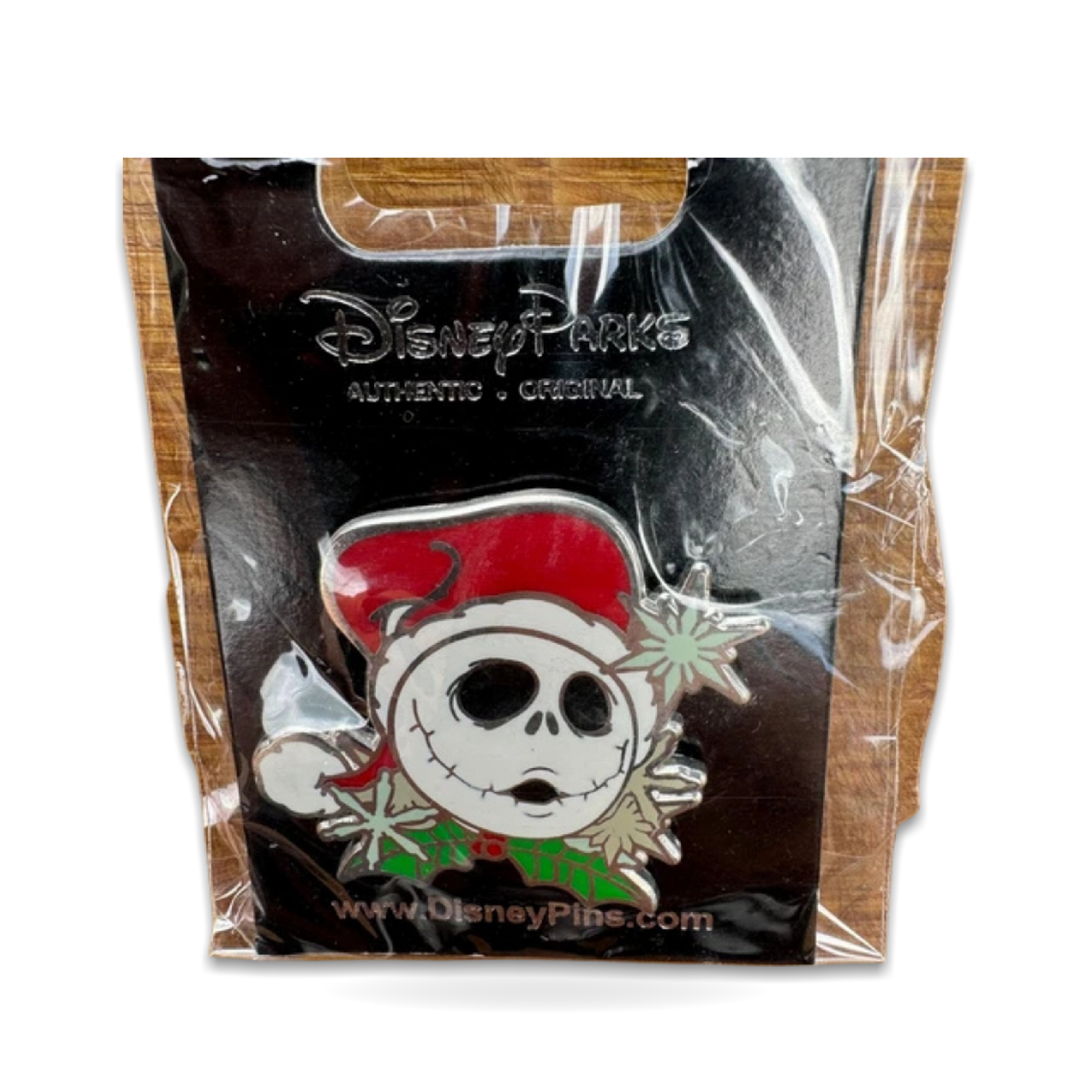 Nightmare Before Christmas with Santa Hat Trading Pin