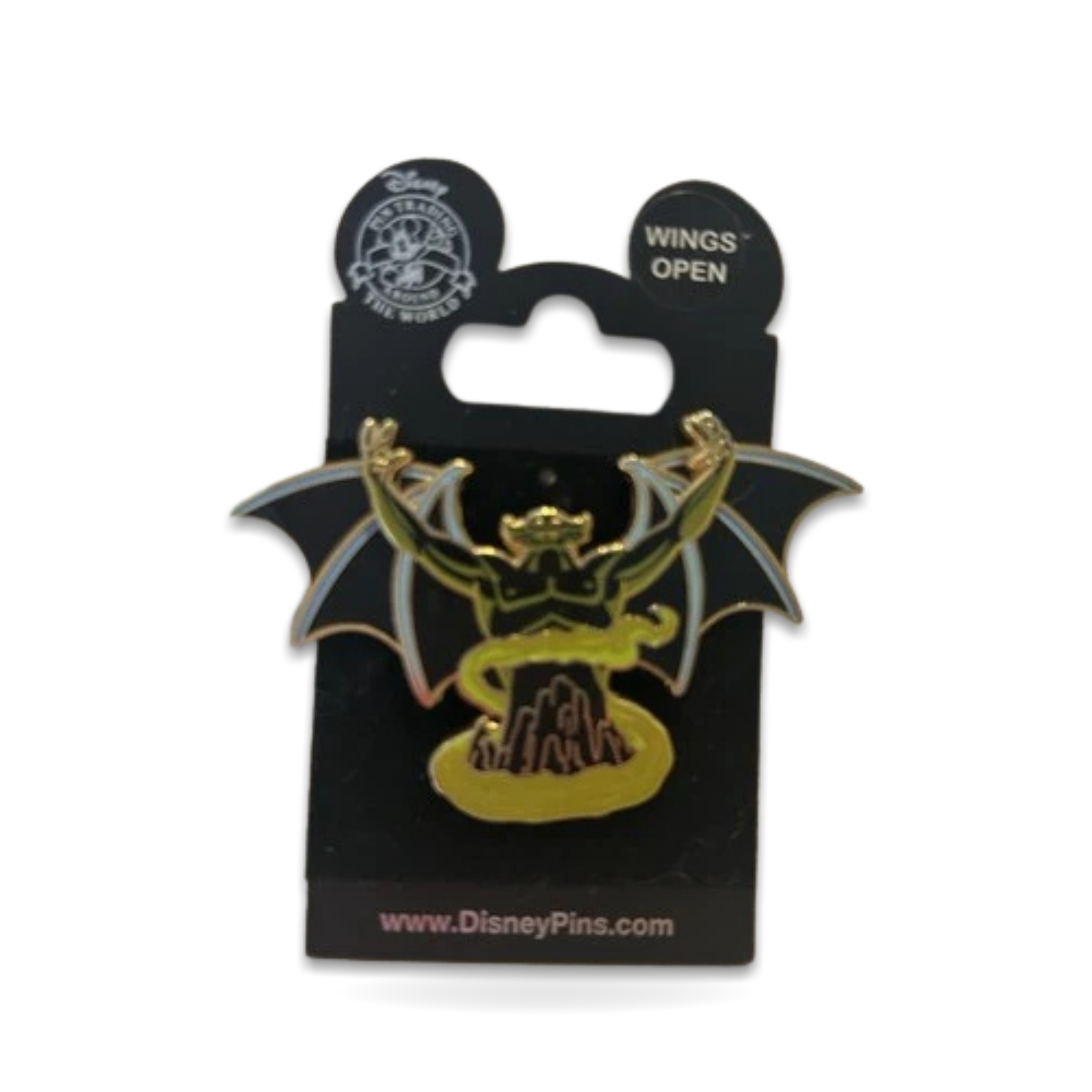 Chemabog Spreading Moveable wings Fantasia Villians Noc Trading Pin
