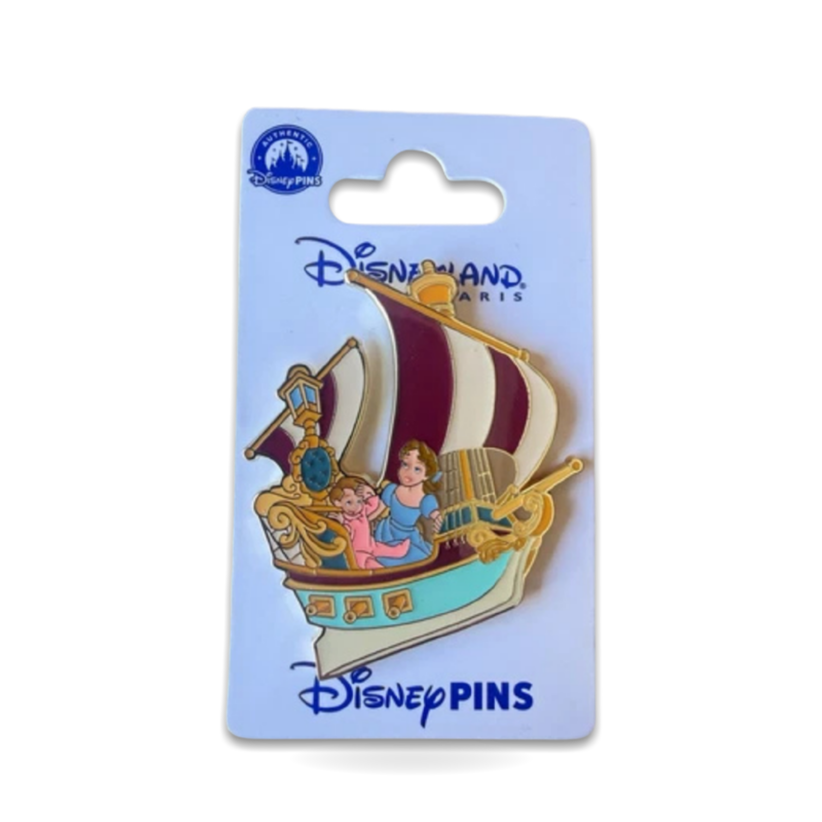 Paris Wendy and Michael Ship Single Theme Trading Pin