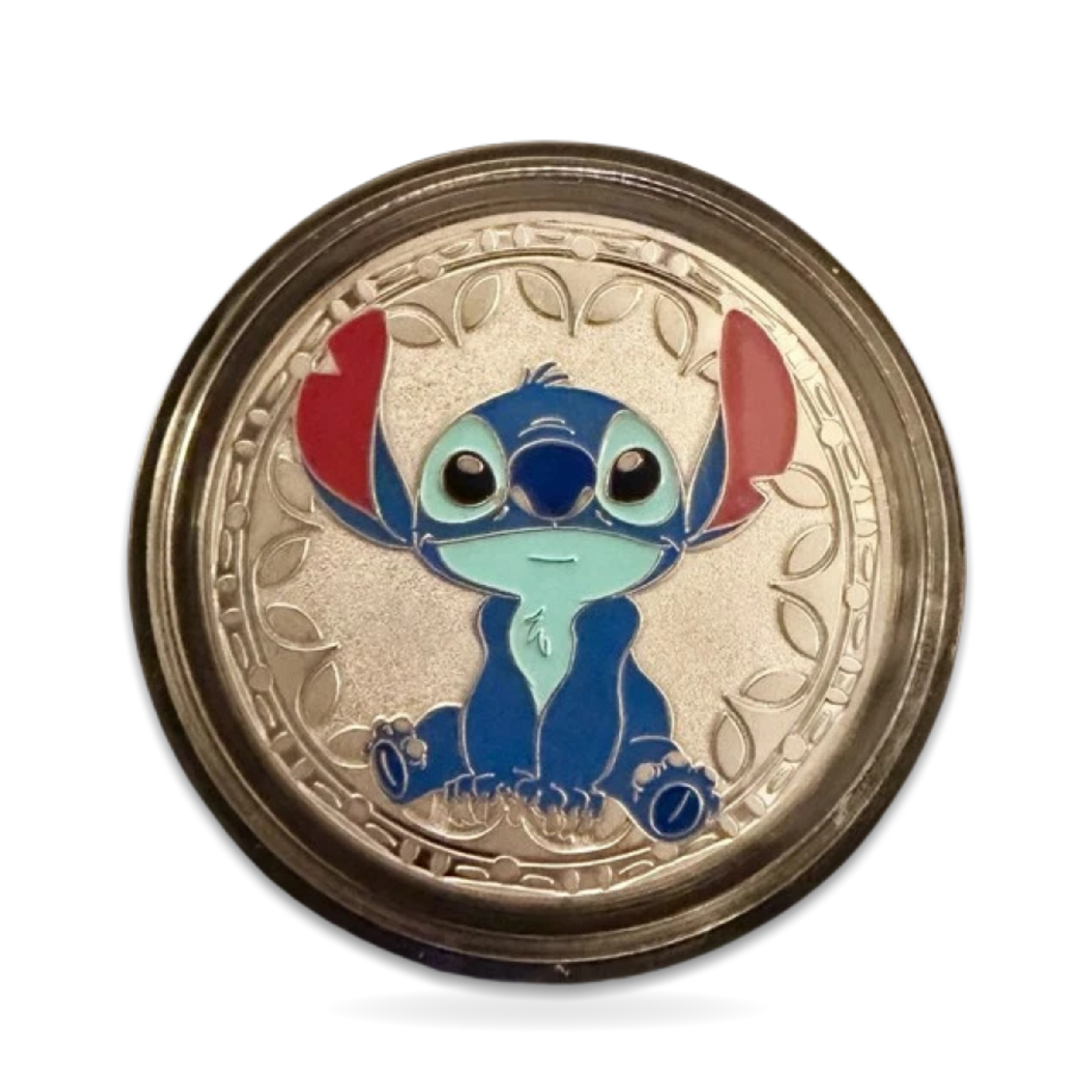 Stitch the Magic Of Animation 1 Color Coin Medallion