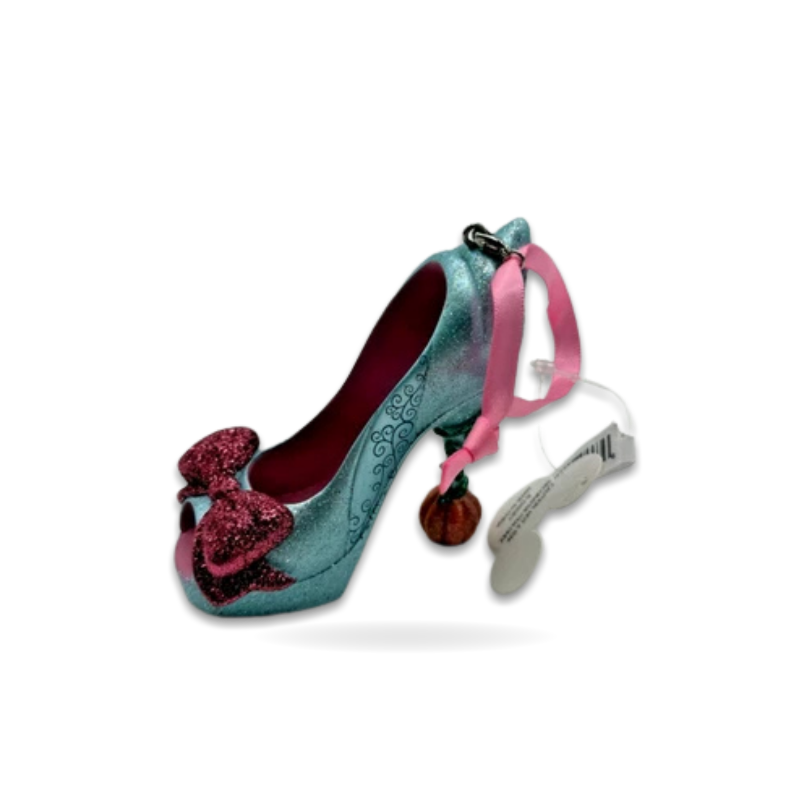 Cinderella Fairy Godmother Glass Slipper Retired Seasonal Ornament