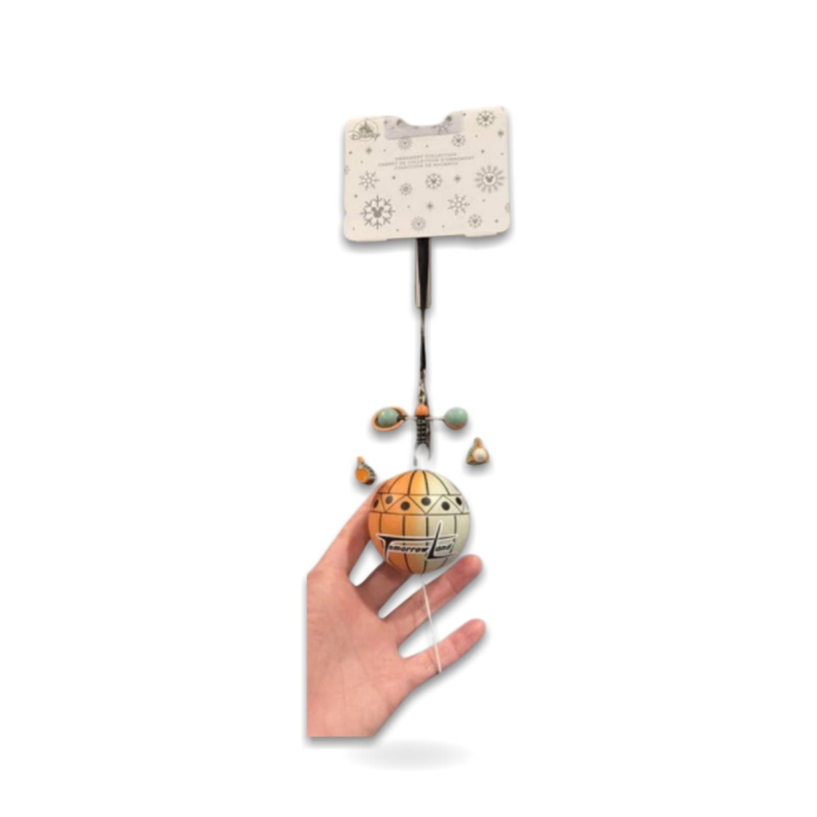 Tomorrowland Astro Orbiter Spinner Christmas Seasonal Ornament