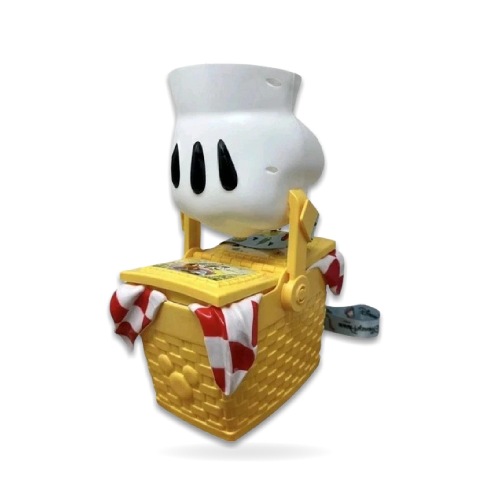White Glove Basket Souvenir Popcorn Bucket