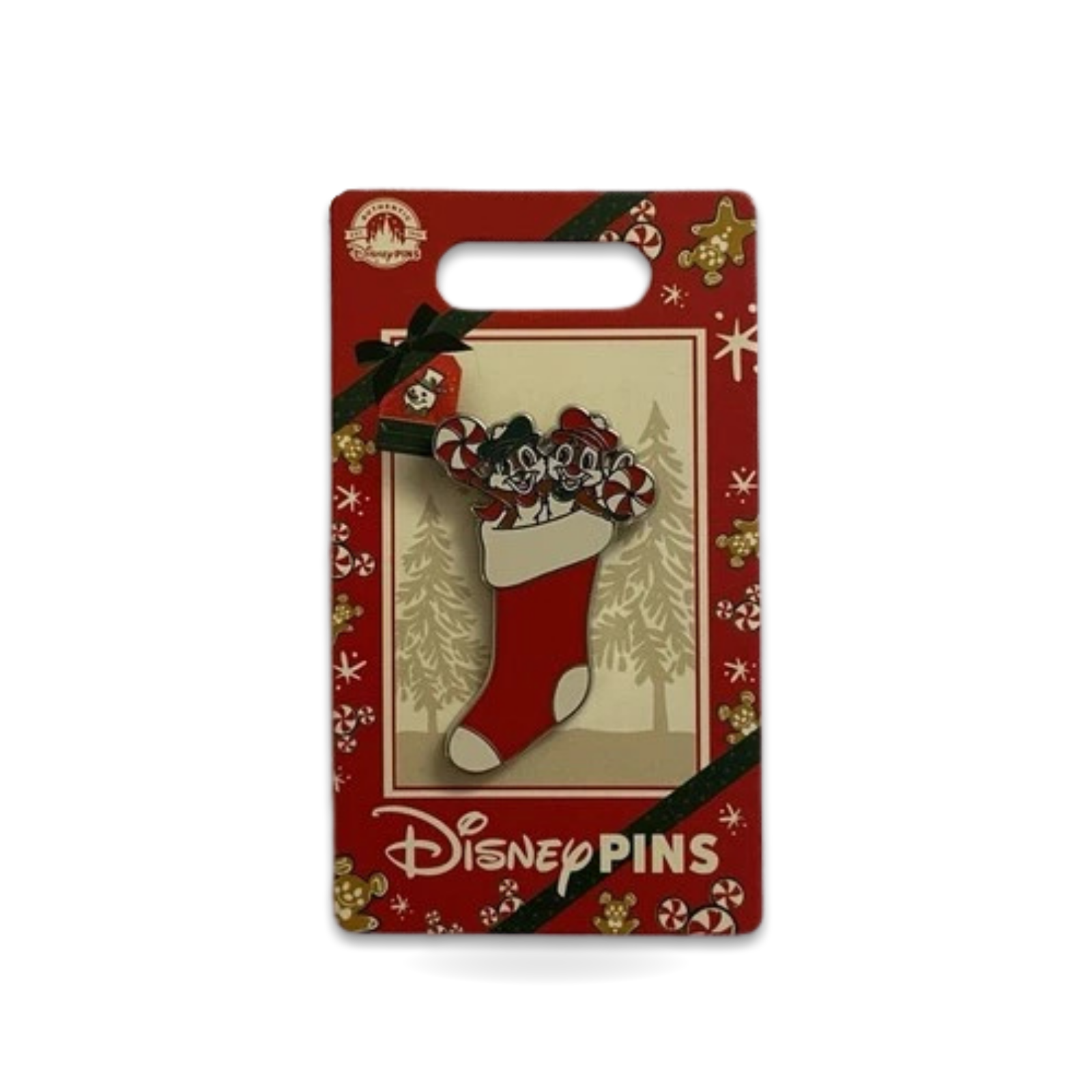 Walt Christmas Holiday Dale in Stocking Trading Pin