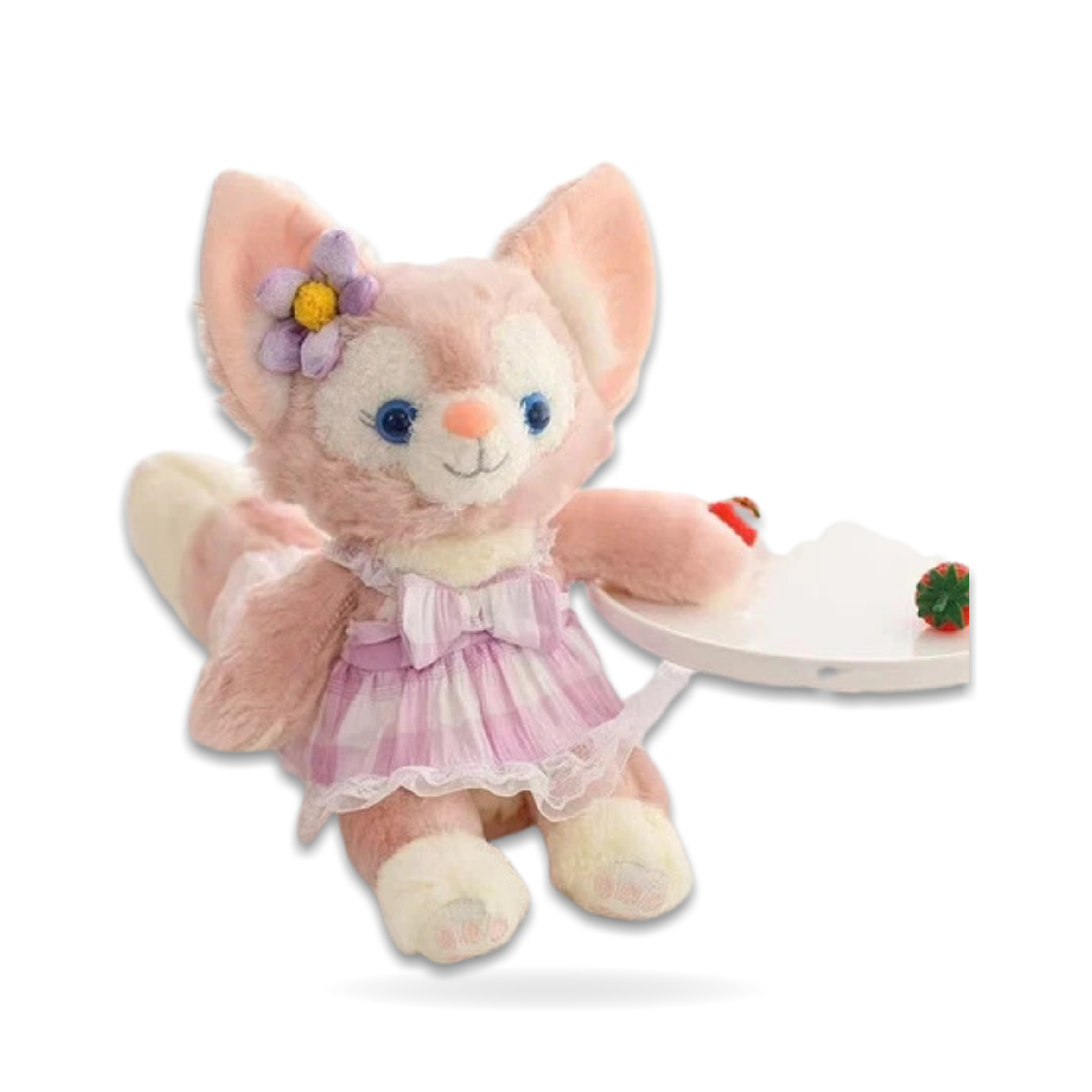 90cm Lina Bell Toy Pink Foxes Japanese Style Doll Duffy's Friend Girls Gift Plush