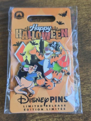 Happy Halloween Tigger Roo Trading Pin