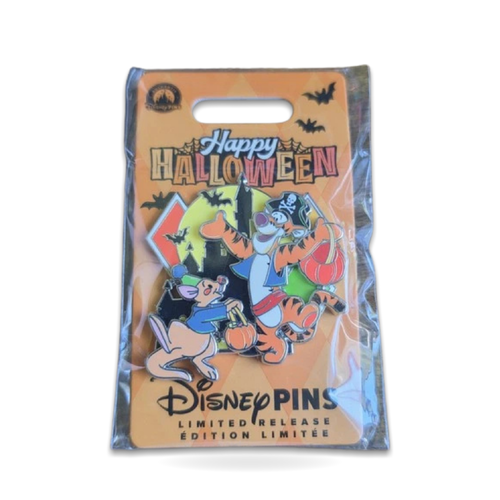 Happy Halloween Tigger Roo Trading Pin