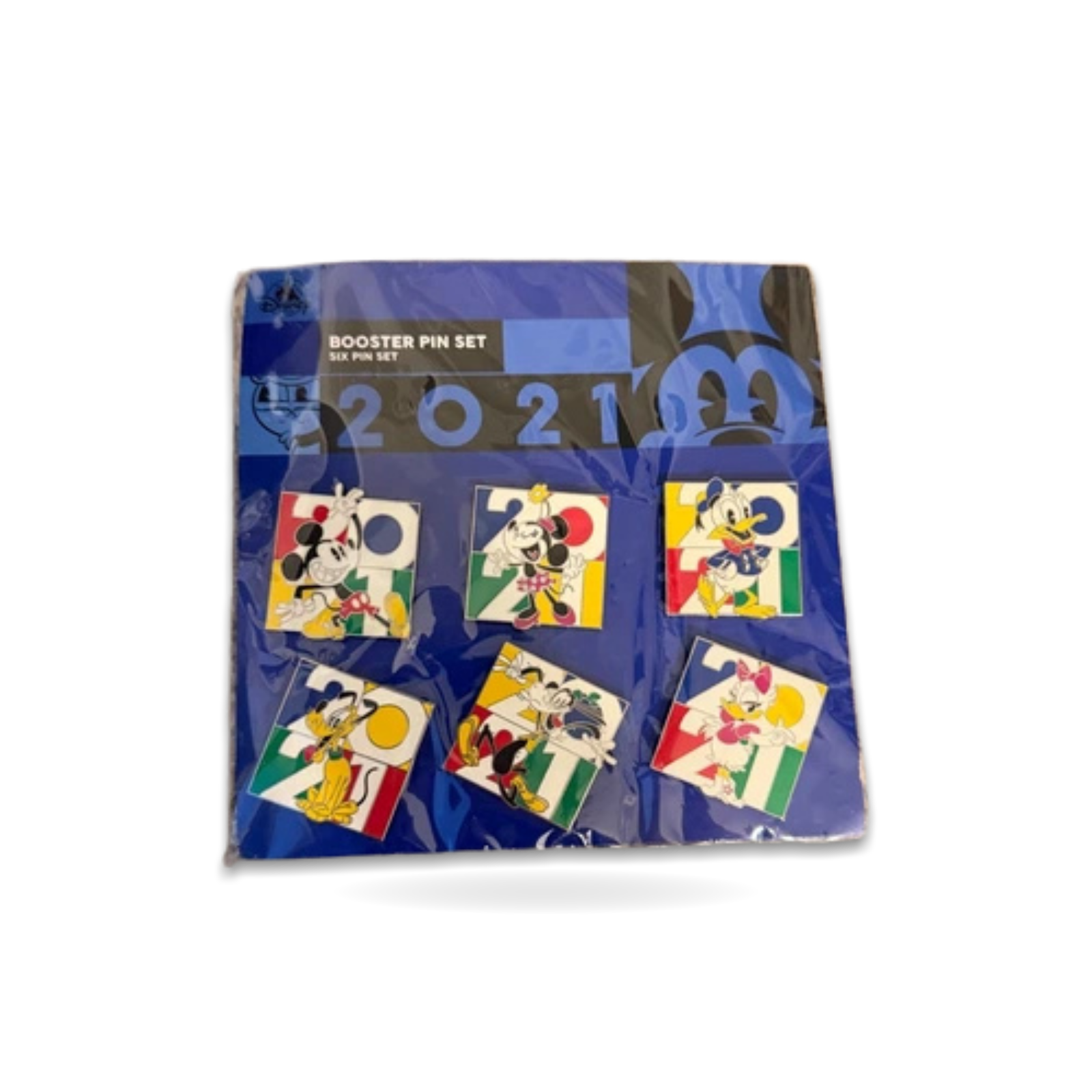 Six Booster Set Pluto Goofy Daisy Trading Pin