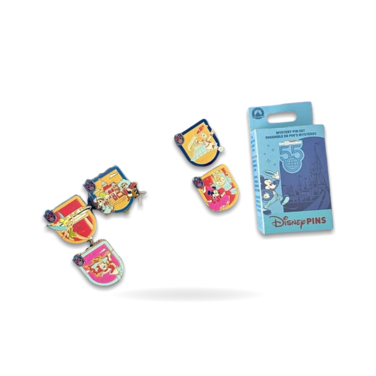 55 55th Anniversary Mystery Complete Set Trading Pin