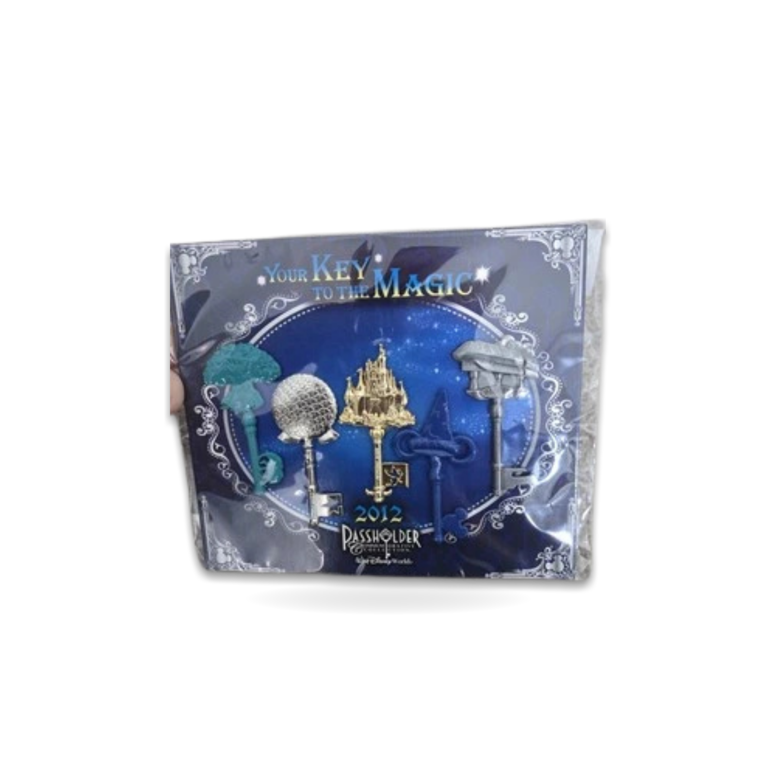 Your Key To the Magic Pass Holder 5 Set Trading Pin