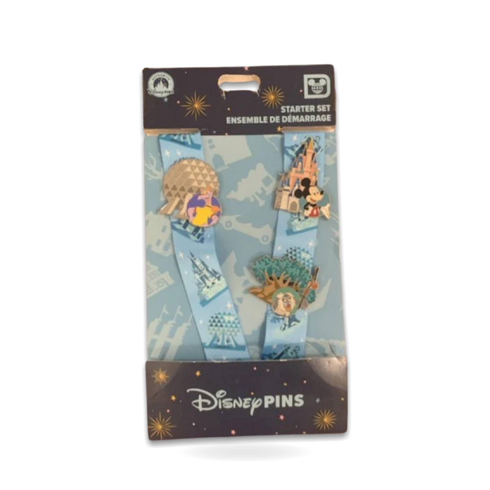 Trading Starter Set Mickey Figment EPCOT Tree Missing Stich Trading Pin
