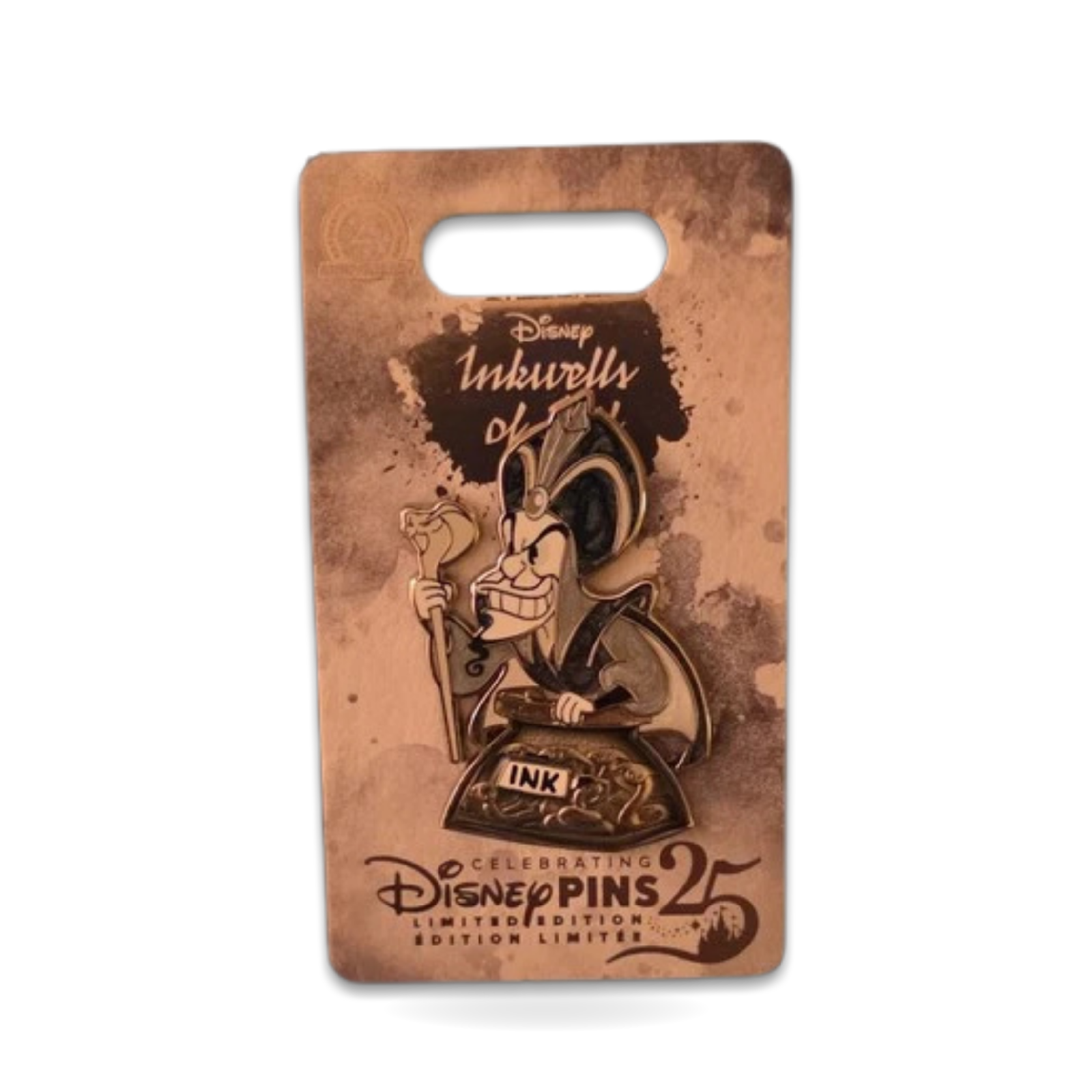 Inkwells Of Evil Jafar Aladdin Limited Edition 4000 Trading Pin