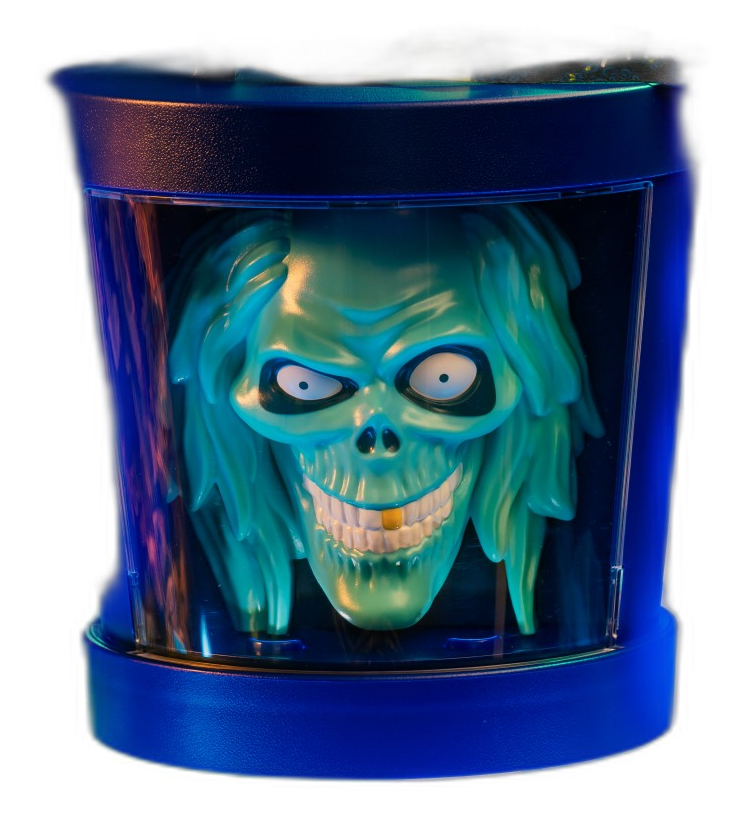 Official product image of The Haunted Mansion Hatbox Ghost popcorn bucket