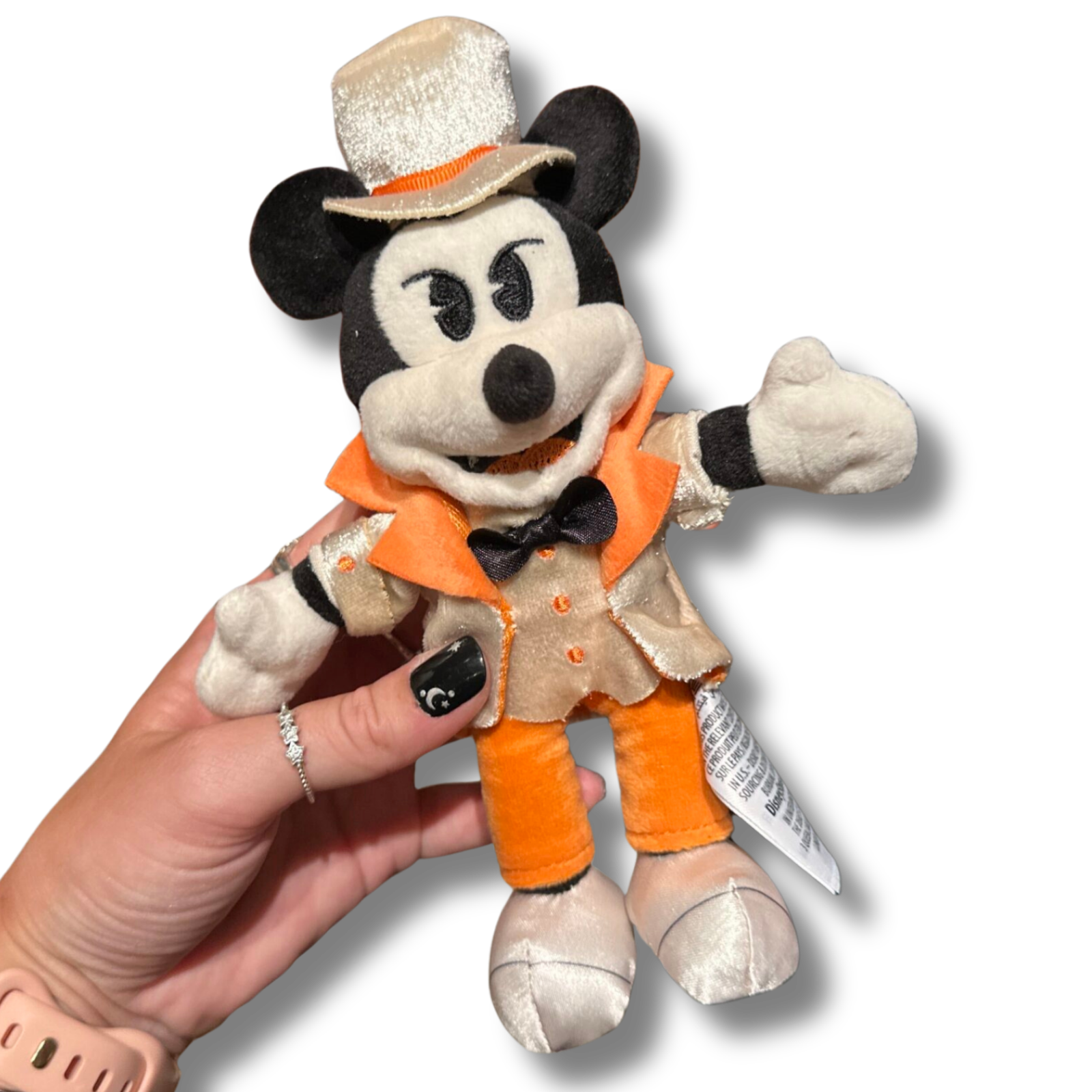 Vampire Mickey plush keychain for Mickey's Not-So-Scary Halloween Party 2026