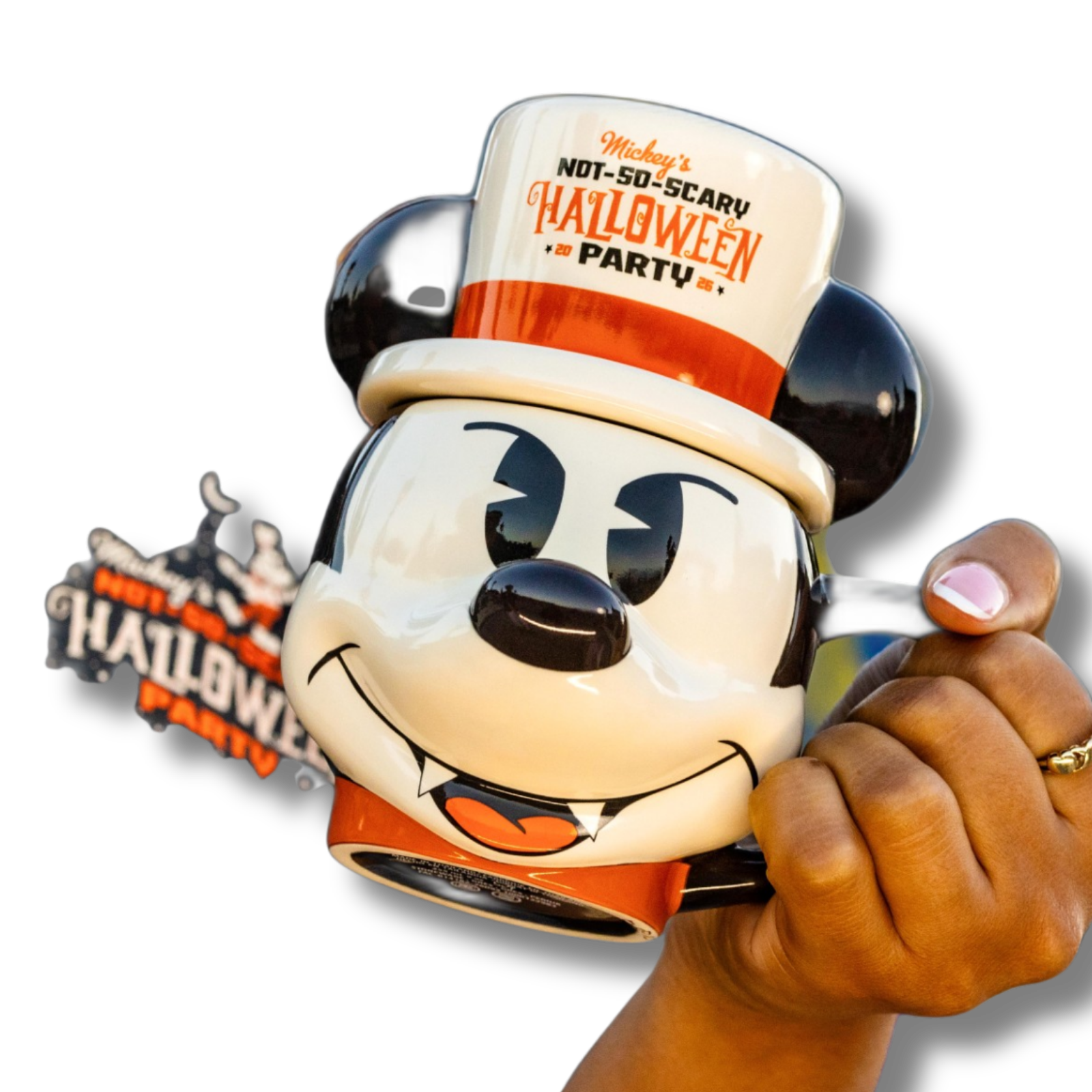 Mickey's Not-So-Scary Halloween Party 2026 lidded mug