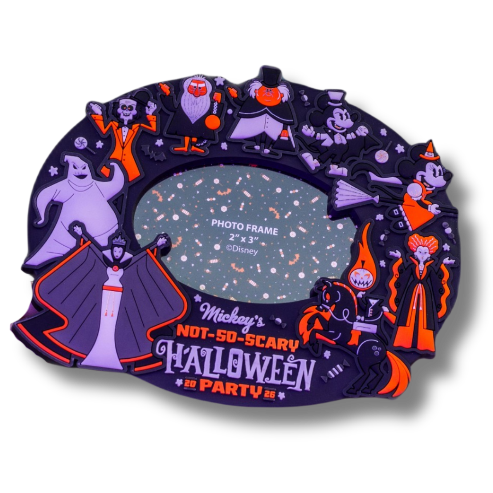 Mickey's Not-So-Scary Halloween Party 2026 magnet frame