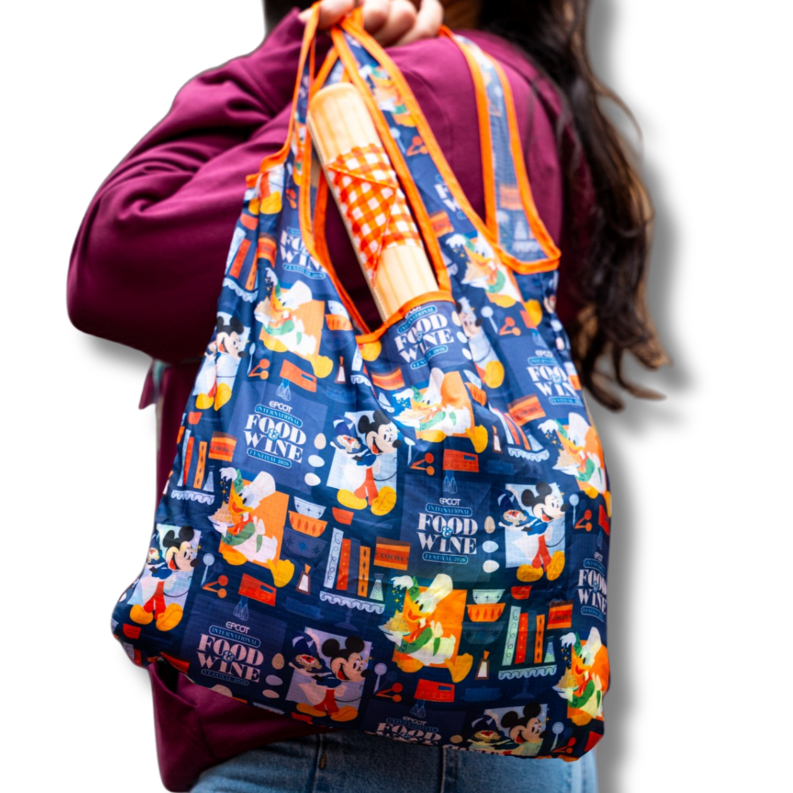 EPCOT Food and Wine Festival churro transforming tote