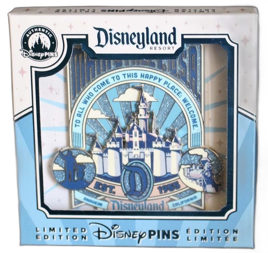 Disneyland Resort 2026 mini jumbo pin
