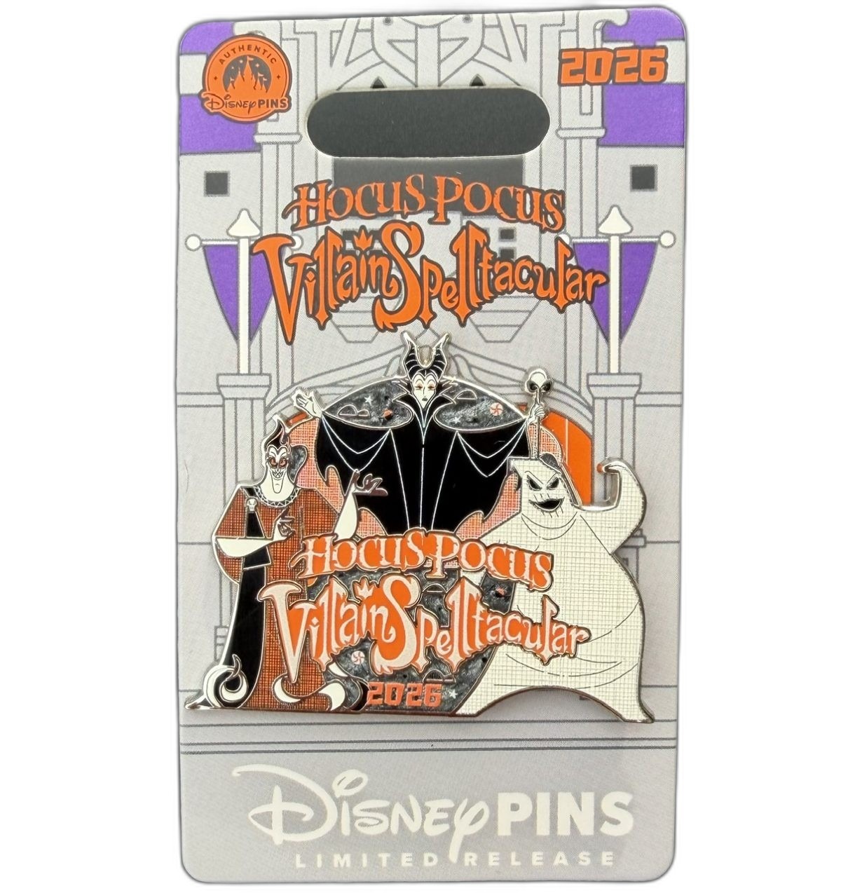 Mickey's Not-So-Scary Halloween Party 2026 Hocus Pocus Villain Spelltacular pin