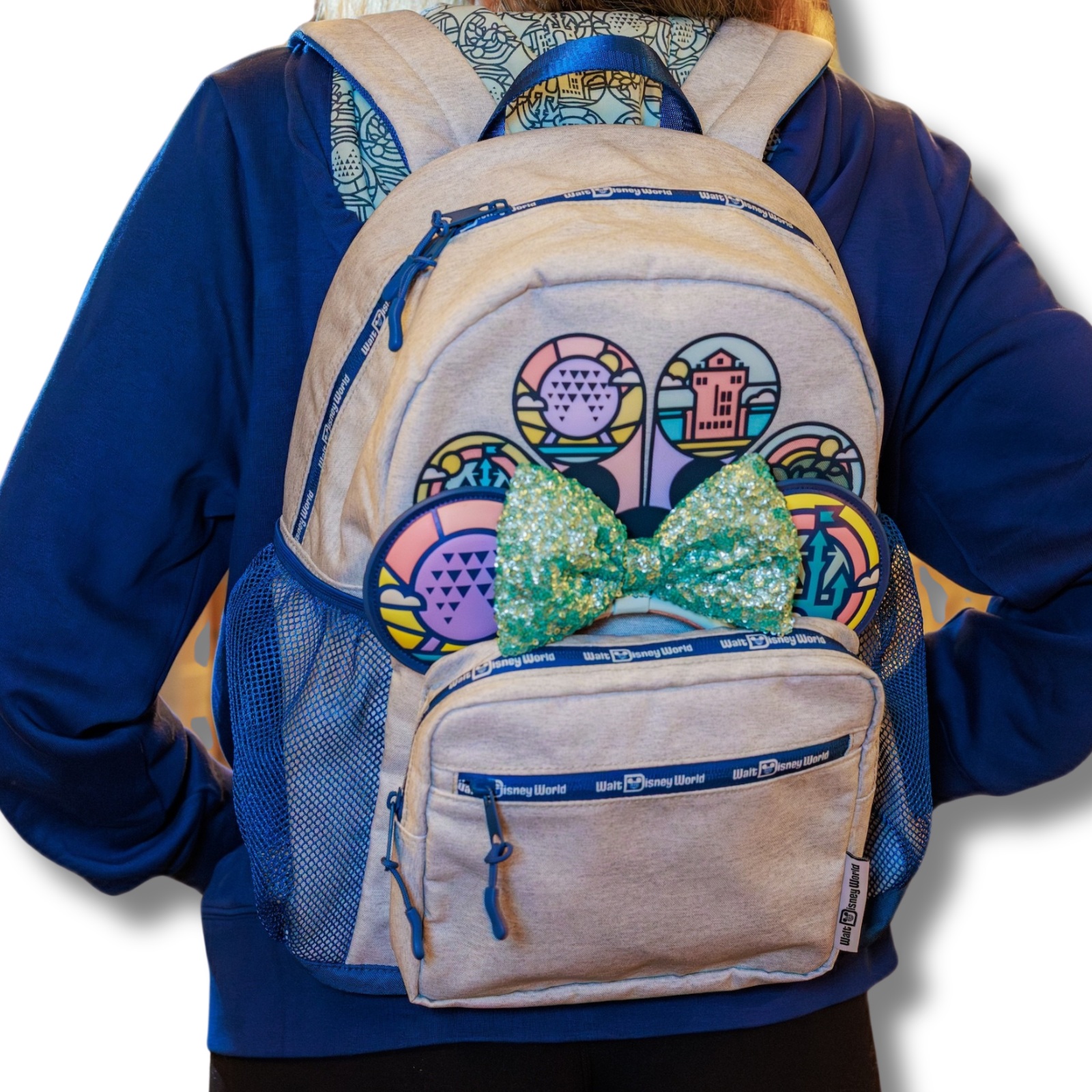 Walt Disney World Four Park ear-holder backpack