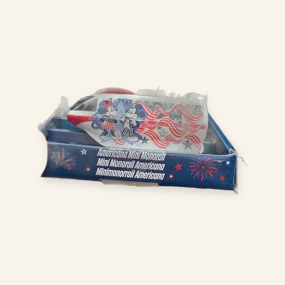 4th of July Mini Monorail Toy Disney Parks