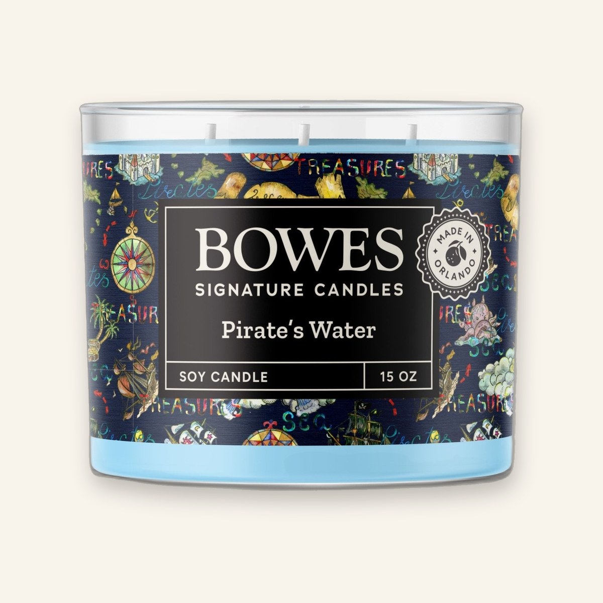 Bowes Signature Candle — Pirates Water
