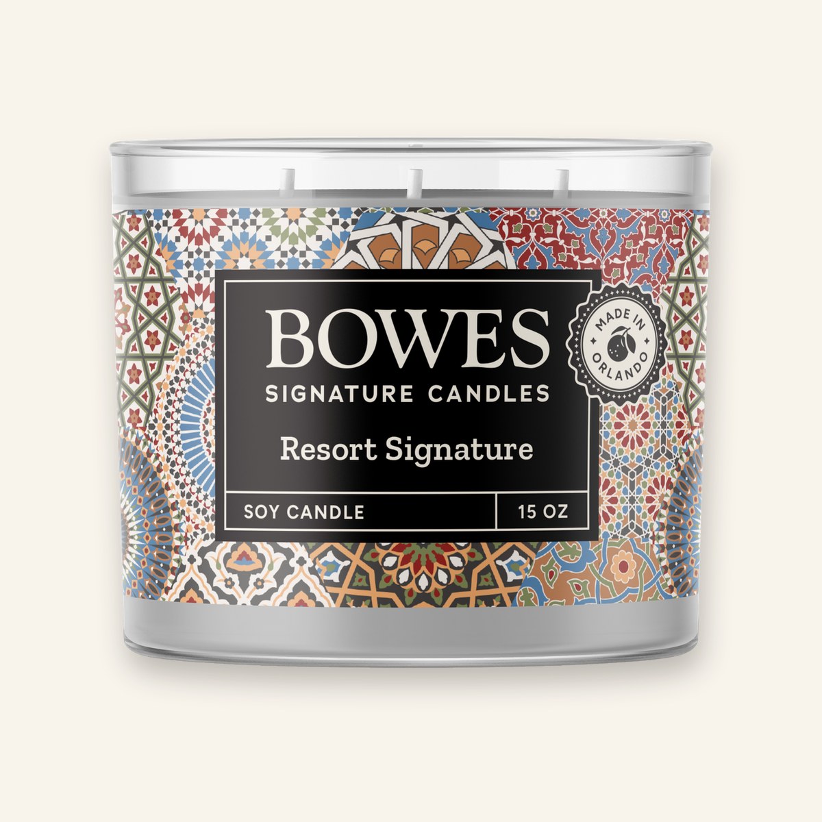 Bowes Signature Candle — Resort Signature Scent