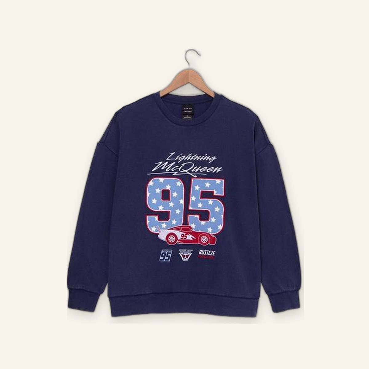 Cars Lightning McQueen Americana Crewneck