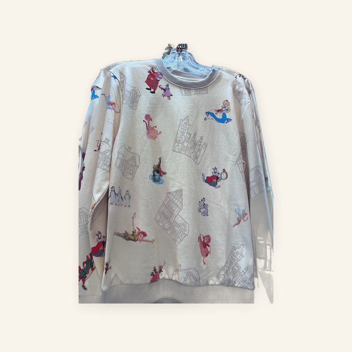 Disney Characters United Kingdom Pavilion Adult Sweatshirt
