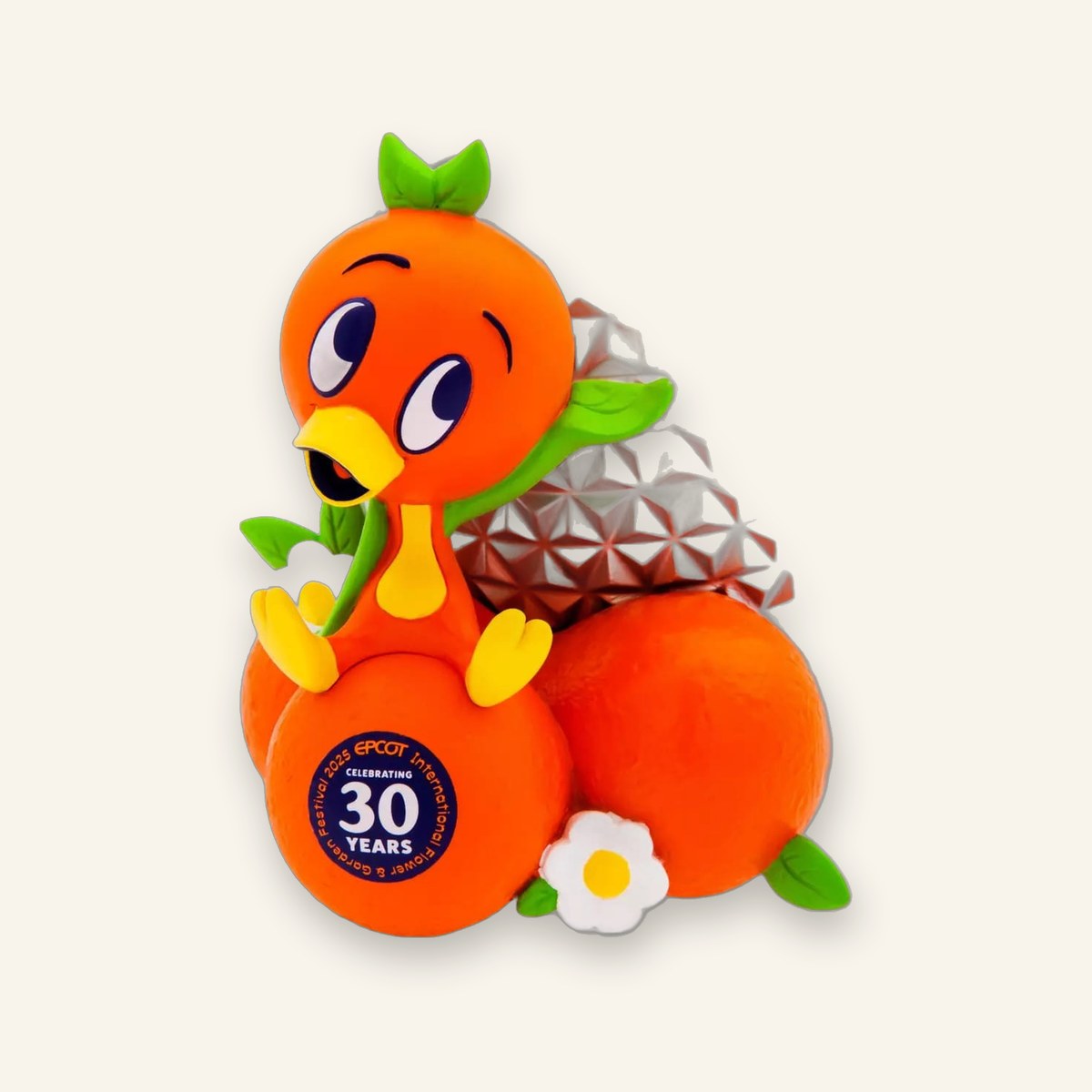 Disney Parks 2025 Orange Bird Garden Statue
