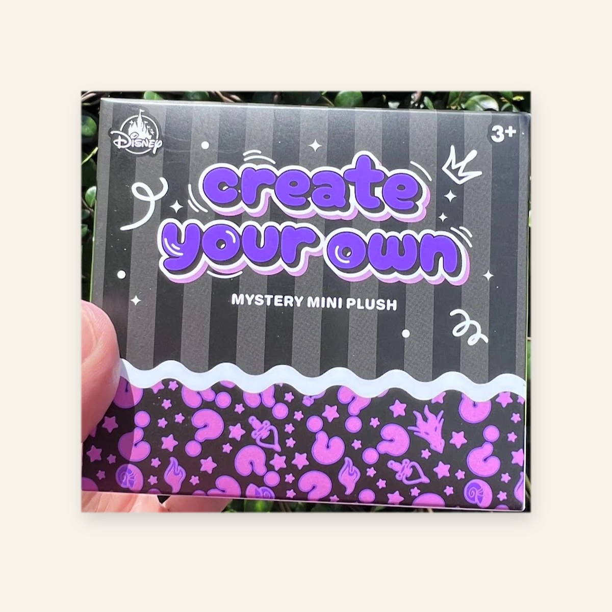 Disney Villains Create Your Own Headband Mystery Mini Plush Blind Box