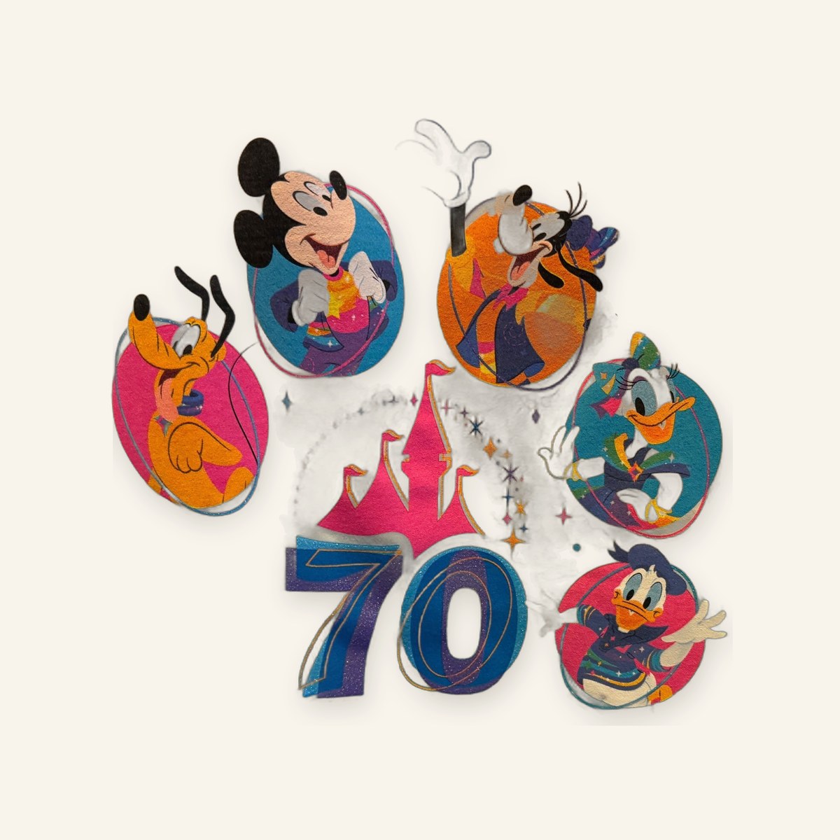Disneyland 70th Anniversary Magic Key Exclusive Tee