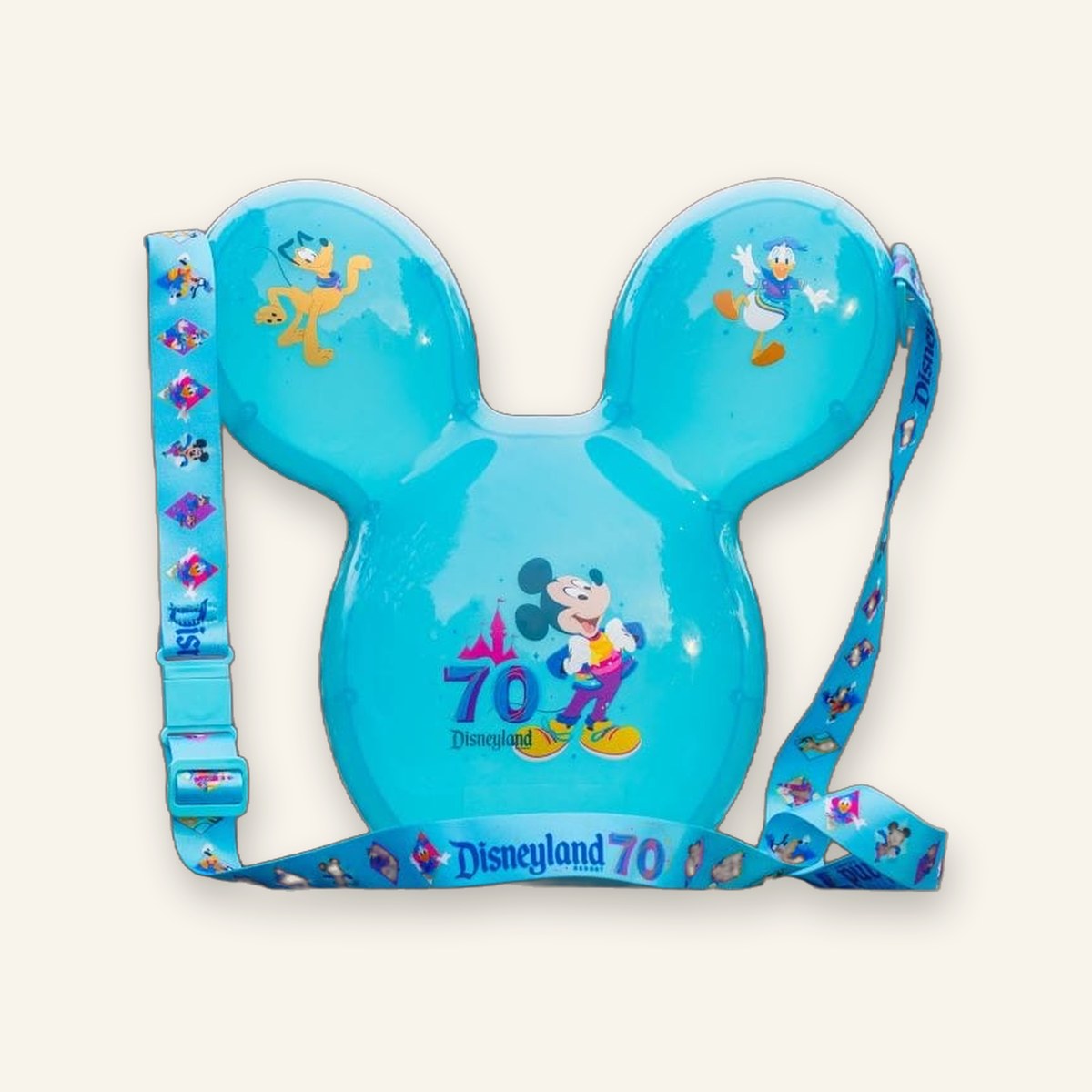 Disneyland 70th Anniversary Mickey Hands Popcorn Bucket