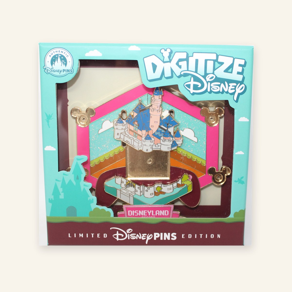Disneyland Resort Digitize Disney Jumbo Disney Pin