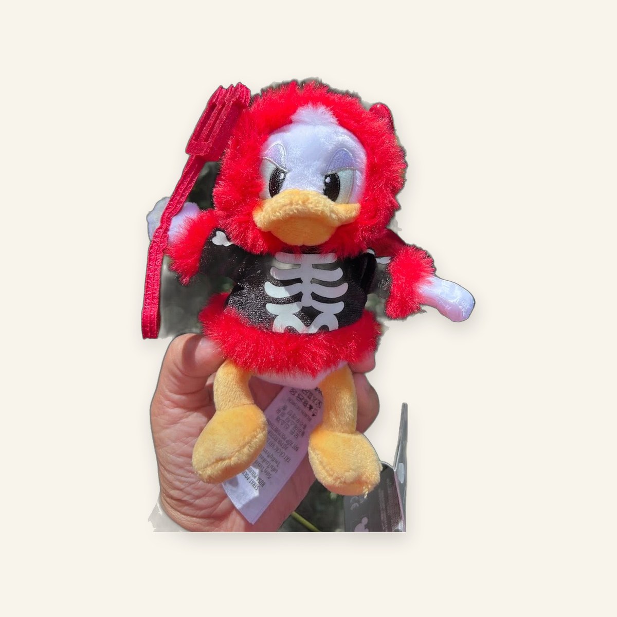 Donald Duck Devil Halloween Bag Clip