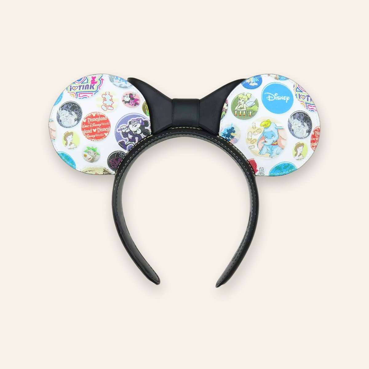 Dooney & Bourke "Disney Buttons" Ear Headband