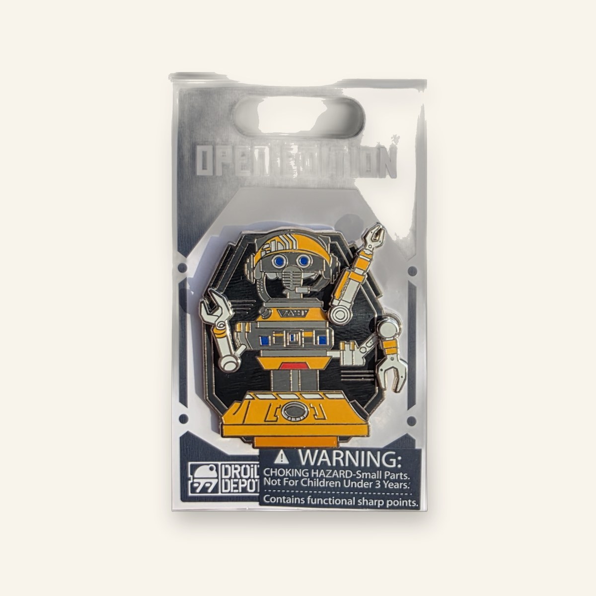 Droid Depot DJ R-3X Pin