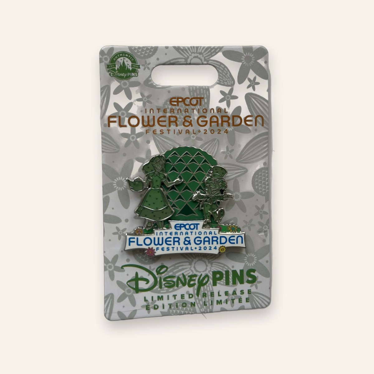 EPCOT Flower & Garden 2025 Alice in Wonderland Pin