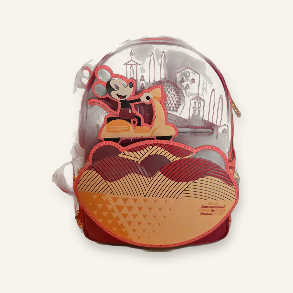 EPCOT Food & Wine 2025 Chef Minnie Loungefly Mini Backpack